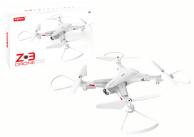 zaislai dronas - Lean Toys RC dronas Z3 720P kamera Baltas - 1 nuotrauka