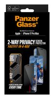iphone 17 pro glass - PanzerGlass Privacy Screen Protector w. black Frame iPhone 17 Pro Max - 5 nuotrauka