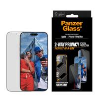 iphone 17 pro glass - PanzerGlass Privacy Screen Protector w. black Frame iPhone 17 Pro Max - 6 nuotrauka