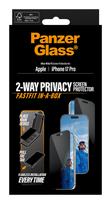 iphone 17 ekrano apsauga - PanzerGlass PG74453 PanzerGlass ® Privacy Screen Protector iPhone 17 Pro | Ultra-Wide Fit w. FASTFIT IN-A-BOX Skaidri ekrano apsauga Apple 1 vnt - 5 nuotrauka