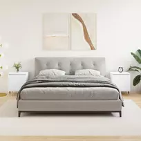 vidaXL Naktinės spintelės, 2vnt., baltos (White), 40 x 30 x 50 cm
