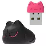 gaming pele - WLMouse Beast Miao Gaming Mouse, Omron Optical Switches - Juodas (Black) - 3 nuotrauka