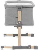 kudikio lopsys - Kinderkraft Neste Grow - kelioninė lovytė Šviesiai pilka (Light Grey) - 3 nuotrauka