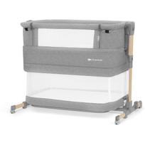 kudikio lopsys - Kinderkraft Neste Grow - kelioninė lovytė Šviesiai pilka (Light Grey) - 4 nuotrauka