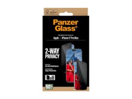 iphone 17 pro glass - PanzerGlass 2-Way Privacy Screen Protector iPhone 17 Pro Max Ultra-Wide Fit - 2 nuotrauka