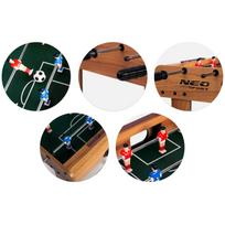 stalo futbolo kamuoliukas - Stalo futbolas Neo-Sport NS-802 medinis (Wood) - 2 nuotrauka