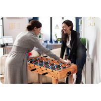 stalo futbolo kamuoliukas - Stalo futbolas Neo-Sport NS-802 medinis (Wood) - 3 nuotrauka
