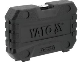 smuginiu galvuciu rinkinys 1 - Yato Smūginių galvučių rinkinys 1/2", 10-27 mm, 15 vnt. (YT-10253) - 8 nuotrauka