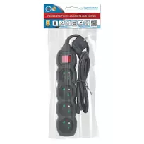 buitinis elektros ilgintuvas - Esperanza ELK212K Maitinimo juosta 4GN/1,5M Juoda (Black) - 2 nuotrauka