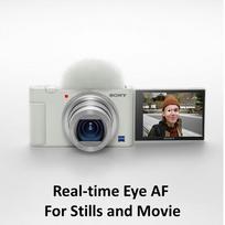 sony camera - Sony ZV-1 White (Baltas) - 6 nuotrauka