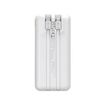 power bank 20000mah 22.5w - Wozinsky WFC-15W, 20000mAh, 22.5W, PD20W, balta - 4 nuotrauka