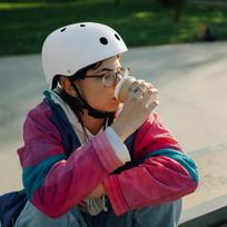 bmx salmas - Wozinsky Lightweight BMX/Scooter Helmet S - Baltas (White) - 4 nuotrauka