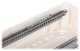 moduliniai skydai - Legrand Modulinis skirstomasis skydas PINIGINIS LANGELIS S 1x18 baltos durys 137426 - 4 nuotrauka
