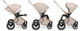 muuvo quick boho - MUUVO Quick Boho universalus vežimėlis 2in1, smėlio (Beige) - 2 nuotrauka