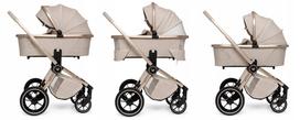 muuvo quick boho - MUUVO Quick Boho universalus vežimėlis 2in1, smėlio (Beige) - 3 nuotrauka