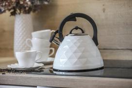 arbatinukai su svilpuku 3l - Berretti BR-7610 Rosa 3L Baltas (White) - 3 nuotrauka