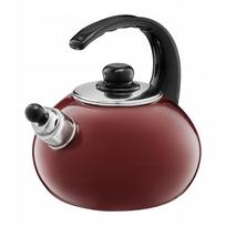 emaliuotas virdulys - Dajar Olkusz 2.5L Virdulys Bordo (Burgundy) - 2 nuotrauka