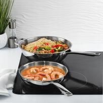 berghoff keptuve - BergHOFF Helix 3 dalių keptuvių rinkinys, nerūdijantis plienas - 2 nuotrauka