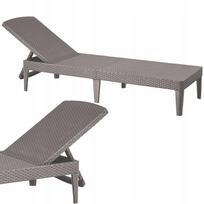 gultai - Lauko gultas Keter Jaipur, kapučino sp., 187 cm x 58 cm x 29 cm - 3 nuotrauka