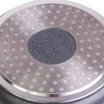 granito tinkas -          Puodas su dangčiu dengtas granito danga 4,5L KAMILLE 4425         - 3 nuotrauka