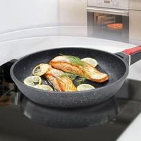 keptuves 28 cm gili - Keptuvė Maestro MR49 MR4928, 28 cm, aliuminis - 3 nuotrauka