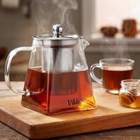 puodelis su sieteliu - Vilde Stiklinis Arbatinukas su sieteliu 490 ml 259411 - 3 nuotrauka