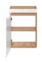 vonios spintele comad - Vonios spintelė COMAD ARUBA WHITE 826 FSC, balta - 2 nuotrauka