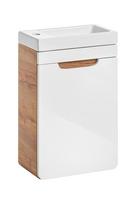 vonios spintele comad - Vonios spintelė COMAD ARUBA WHITE 826 FSC, balta - 3 nuotrauka