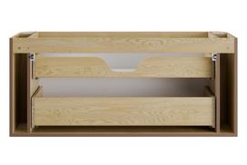 vonios spintele 120 cm - Vonios spintelė COMAD Nordic Cremona, 120x45.8x52 cm, ąžuolo - 6 nuotrauka