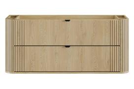 vonios spintele 120 cm - Vonios spintelė COMAD Nordic Cremona, 120x45.8x52 cm, ąžuolo - 8 nuotrauka