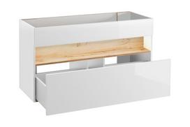 vonios spintele 120 cm - Vonios spintelė COMAD BAHAMA WHITE 854 FSC, balta - 2 nuotrauka