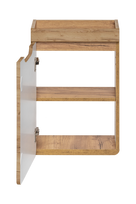 ermitazas vonios spinteles su praustuvu - Vonios spintelė COMAD ARUBA CRAFT 823- 40CM FSC, ąžuolo - 2 nuotrauka