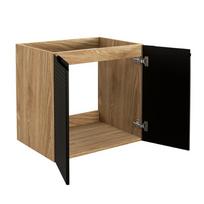 plautuves spintele - Vonios spintelė COMAD Luxor Black 82-60-2D. juoda - 2 nuotrauka