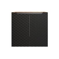 vonios spintele comad - Vonios spintelė COMAD Ocean Black 82-60-2D, ąžuolo/juoda - 4 nuotrauka