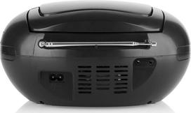 boombox cd mp3 - JVC RD-E221B Boombox Juodas (Black) - 2 nuotrauka