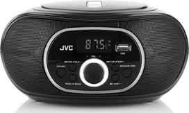 boombox cd mp3 - JVC RD-E221B Boombox Juodas (Black) - 3 nuotrauka
