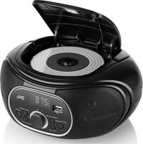 boombox cd mp3 - JVC RD-E221B Boombox Juodas (Black) - 4 nuotrauka