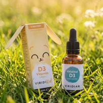 vitaminai vaikams -  VIRIDIAN skystas vitaminas D VIRIDKID, 400IU, 30 ml - 2 nuotrauka
