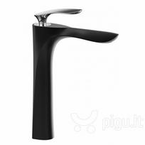 Mexen praustuvo maišytuvas Lily high black chrom