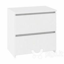 Naktinė spintelė NORE CL2 40 cm, balta