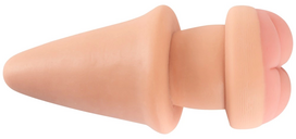 butt plug - Nature Skin 2-in-1 Butt Plug & Extension - Natūralus (Natural) - 2 nuotrauka