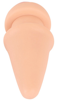 butt plug - Nature Skin 2-in-1 Butt Plug & Extension - Natūralus (Natural) - 3 nuotrauka