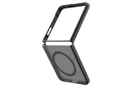 z flip 7 - Samsung Spigen Capella Dėklas Galaxy Z Flip7, Frost Juodas (Frost Black) - 9 nuotrauka