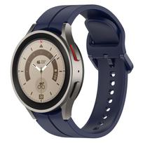 silikonines laikrodziu apyrankes melyna - OEM Silikoninė apyrankė Garmin Fenix 3/3HR/5X/6X/6X Pro/7X/7X Pro, tamsiai mėlyna (Dark Blue) - 3 nuotrauka