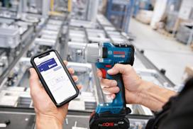 bosch smuginis suktuvas - Bosch GDS 18V-450 HC - 5 nuotrauka