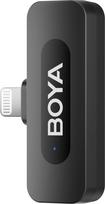 mikrofonas lightning - Boya BY-V2 Belaidis mikrofonas Juodas (Black) - 2 nuotrauka