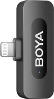mikrofonas lightning - Boya BY-V2 Belaidis mikrofonas Juodas (Black) - 3 nuotrauka