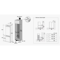 senukai saldytuvai samsung - Samsung BRB80F26CEF0EO - 3 nuotrauka