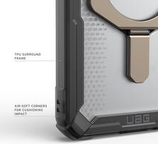 samsung plasma - UAG Urban Armor Gear Plasma XTE Dėklas su Magnetiniu Moduliu - Samsung Galaxy S26 Ultra, Pelenų/Titano (Ash/Titanium) - 4 nuotrauka