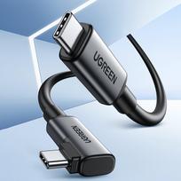 usb c 5m - Ugreen angled cable USB Type C - USB Type C, USCUGR90629_UGREEN - 5 nuotrauka